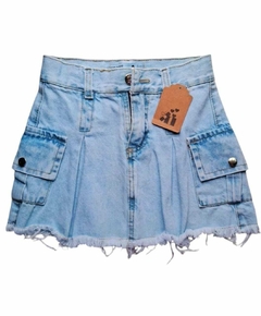 POLLERA CARGO JEAN