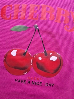 MUSCULOSA CHERRY BOW - Mini Malcriados