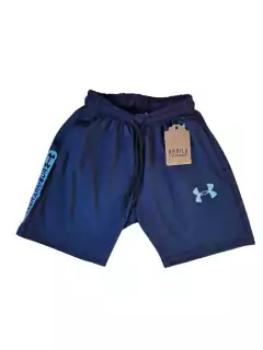 SHORT DEPORTIVO UNDER AZUL MARINO