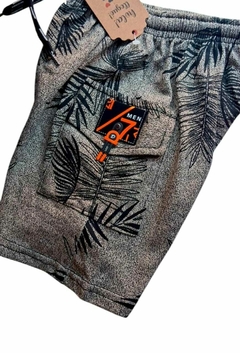 BERMUDA MEN 7 GRIS - Mini Malcriados