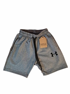SHORT DEPORTIVO UNDER GRIS OSCURO