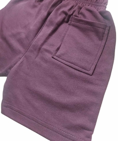 SHORT RÚSTICO BORDO - comprar online