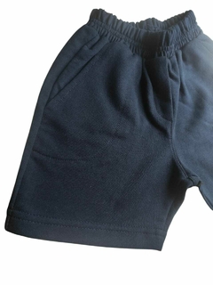 SHORT RÚSTICO AZUL MARINO - comprar online