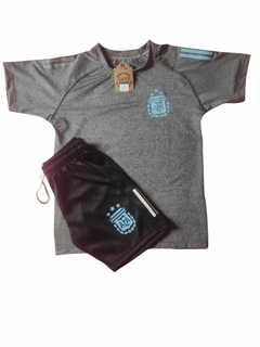 CONJUNTO AFA GRIS/NEGRO