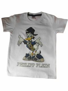REMERA PATO PLEIN BLANCO