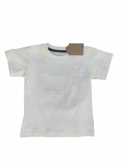REMERA FIND YOUR FIRE BEIGE en internet