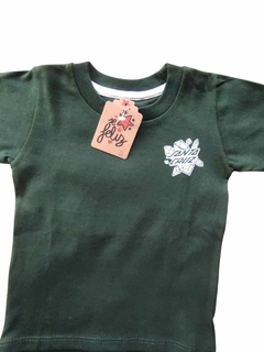 REMERA SANTA CRUZ VERDE OSCURO