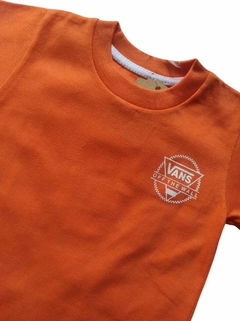 REMERA VANS NARANJA en internet