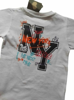 REMERA NY BLANCA