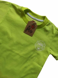 REMERA VANS VERDE MANZANA en internet