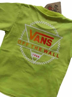 REMERA VANS VERDE MANZANA - comprar online