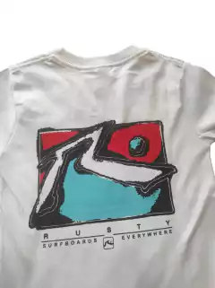 REMERA RUSTY BLANCA - comprar online