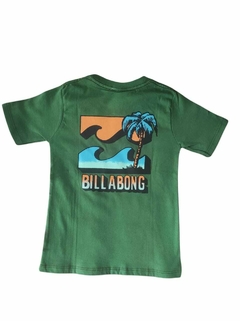 REMERA BILLABONG VERDE OSCURO - comprar online