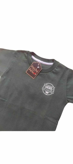 REMERA VANS VERDE OSCURO en internet