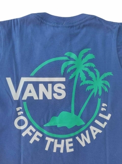REMERA VANS AZUL MARINO - comprar online