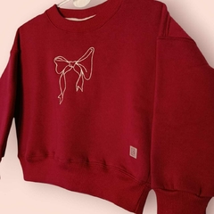 BUZO MOÑO BORDO - comprar online