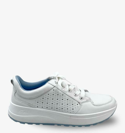 SNEAKER CASUAL AGUJETAS FLEXI PARA MUJER CON ACABADO TAMPOREADO ESTILO 117205