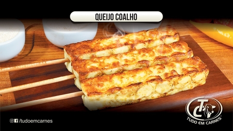 Queijo Coalho - Pacote com 7 espetos