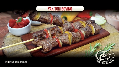 Espeto Yakitori Bovino - Pacote com 6 espetos