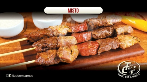 Espeto Misto - Pacote com 6 espetos