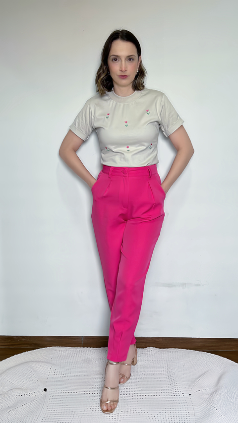 CALÇA CENOURA ALFAIATARIA - comprar online