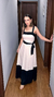 VESTIDO BICOLOR - Borboleta Amarela Moda Feminina 