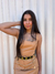 CROPPED CORSET COURO SINTÉTICO - comprar online