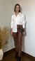 CAMISA TRICOLINE - Borboleta Amarela Moda Feminina 