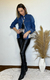 CAMISA JEANS - Borboleta Amarela Moda Feminina 