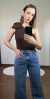 BLUSA CANELDA NULA MANGA LAÇO na internet