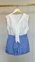 Imagem do BLUSA REGATA DECOTE GRAVATINHA