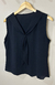 BLUSA REGATA DECOTE GRAVATINHA - comprar online