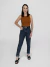 CALÇA JEANS MOM ESTONADA COM CINTO - comprar online
