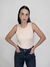 REGATA CANELADA BÁSICA - Borboleta Amarela Moda Feminina 