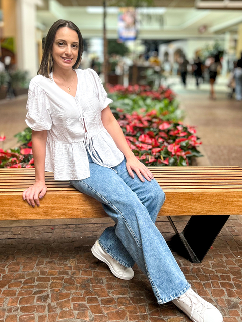 BLUSA BATA AMARRAÇÃO LACINHO - comprar online