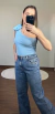 BLUSA CANELDA NULA MANGA LAÇO - comprar online
