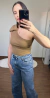 BLUSA CANELDA NULA MANGA LAÇO