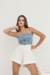 CROPPED TOP JEANS na internet