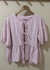 BLUSA BATA AMARRAÇÃO LACINHO - comprar online