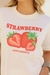 T-SHIRT ESTAMPADA STRAWBERRY na internet