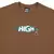 Camiseta High Tee Zipper Brown na internet