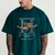 Camiseta Thunder Oversized Verde Floresta - comprar online
