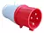 PLUGUE INDUSTRIAL 2P+T 32A 440VCA 9H VERMELHO - comprar online