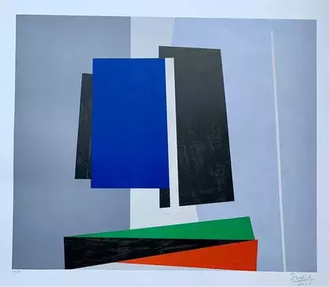 Gravura Artista Eduardo Sued