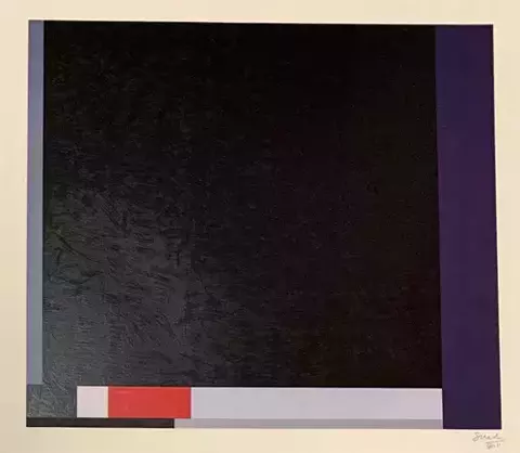 Gravura Artista Eduardo Sued