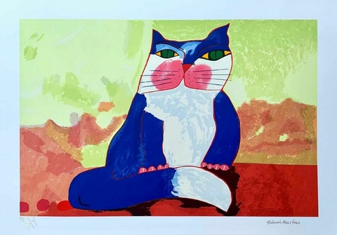 Gravura Póstuma artista Aldemir Martins.