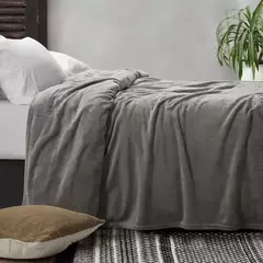 Frazada de flannel liso Línea ACCENT · DEGAS · - Tienda Gemini