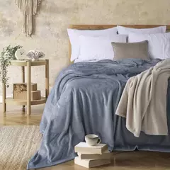Frazada de flannel liso Línea ACCENT · DEGAS · - comprar online