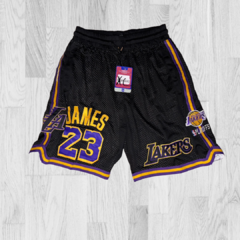 Short Basket NBA LA Lakers #23 Lebron James (Playyoffs)