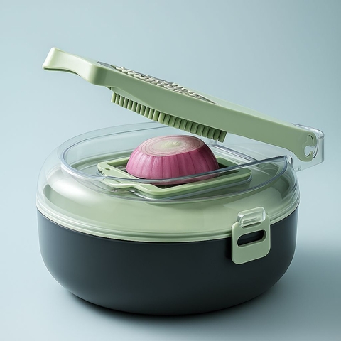 Ralador Fatiador Cortador De Leguminosas Verduras Multiuso 9 Em 1